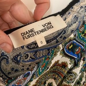 DVF Maxi Dress - Size 0 and worn 1 time!